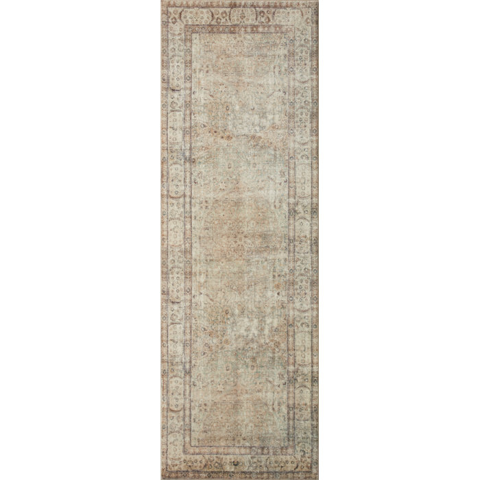 Loloi II Margot Oriental Antique/Sage Area Rug feat. CloudPile